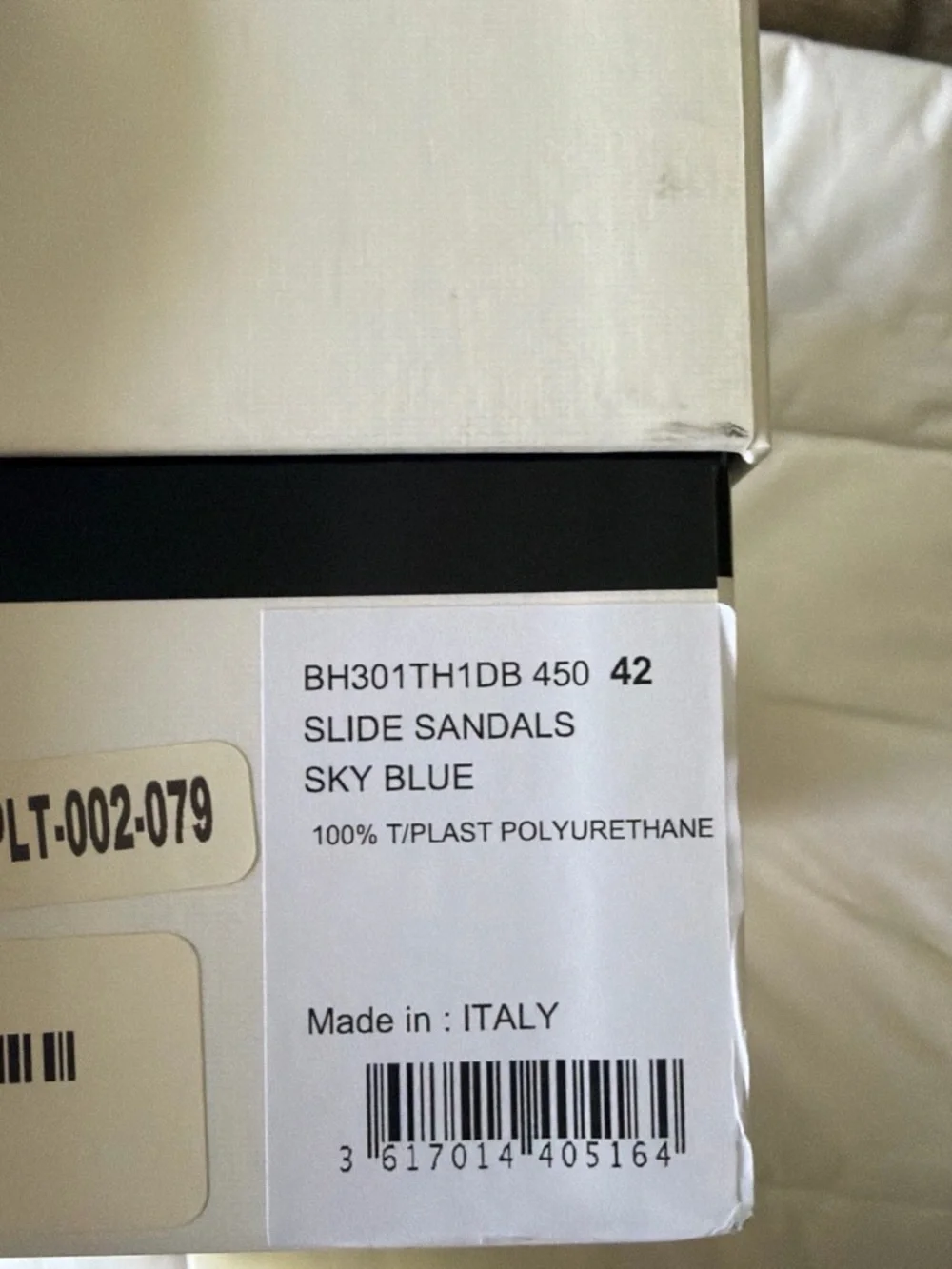 Givenchy Paris Sky blue Slide Sandal